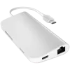 Adattatore multiporta USB-C Satechi 8K con Ethernet V3 space grey (ST-P8KEM)
