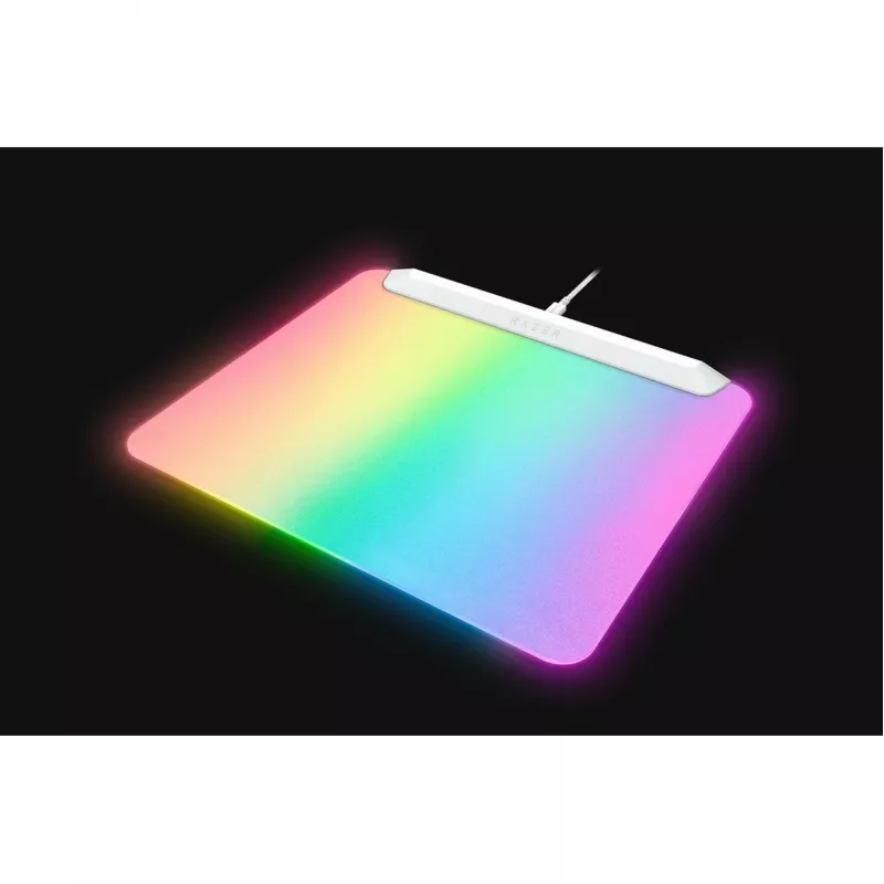 Razer Firefly V2 Pro - Tappetino per mouse - RGB completamente illuminato, gaming - bianco (RZ02-04920200-R3M1)