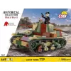 Mattoncini Cobi Carro armato leggero 7TP modello, 669 pezzi, COBI-2661