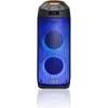 Sistema audio PLL FM USB/SD/BT 2xKaraoke FULL LED PartyBox