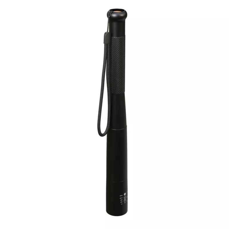 Torcia portatile Extralink EX.30851, LED SMD 10W, corpo in alluminio, AA 1,5 V, 290×30×30 mm, nero