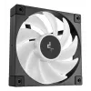 DeepCool FD12 ARGB R-FD12-BKAPN3-G ventole per case, 120 mm (120x120x25), 12 V, confezione da 3, nere