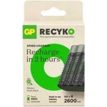 Caricabatterie GP M452 per batterie ricaricabili NiMH AA/AAA, modello GPRCKCHM452U433