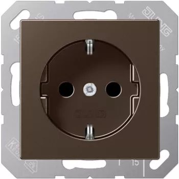 JUNG JG presa SCHUKO 16A 250V A A1520M marrone