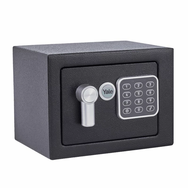 Yale YSV/170/DB2 cassaforte freestanding 3.8 l acciaio nero