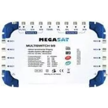 Multiswitch satellitare Megasat 0600151 9 ingressi 8 uscite