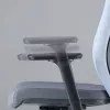Up Up Athene sedia da ufficio ergonomica nero, grigio + tessuto blu