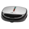 Sandwich maker Clatronic ST/WA 3670 800 W nero, acciaio inox