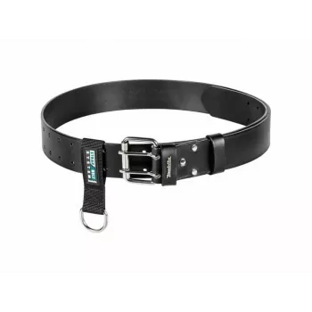 Cintura in pelle MAKITA nera con passante