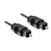 Cavo audio Toslink DeLOCK 82880 2 m nero