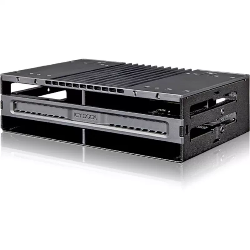 ICY DOCK - MB024SP-B - flexiDOCK Telaio estraibile senza vassoi per 4x SSD/HDD SAS/SATA da 2,5