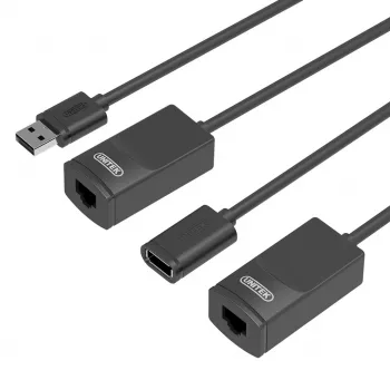 Cavo di rete UNITEK Y-UE01001 dock/replicatore di porte USB 3.0 60 m nero