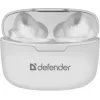 Cuffie Bluetooth Defender TWINS 903, bianche