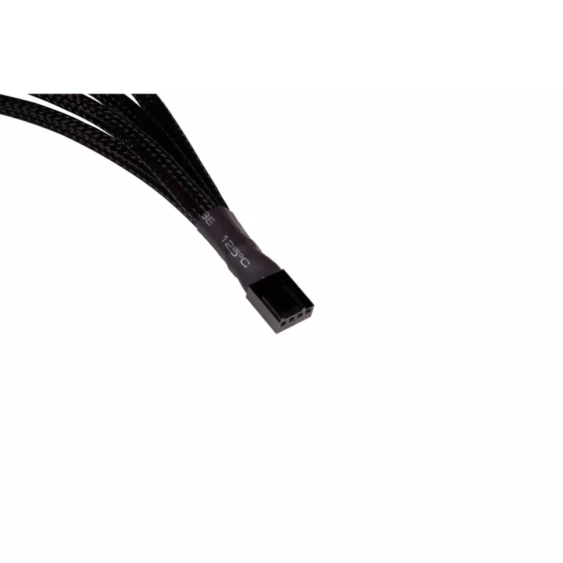 Alphacool 18683 - cavo splitter RGB - plastica - nero - 4 poli - 300 mm - 1 pz.