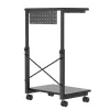 Carrello CPU con ripiano NanoRS, max 80 kg, regolabile in altezza 550–850 mm, RS430