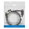 Lanberg cavo DisplayPort 19 Pin V1.2 4K, 1M | CA-DPDP-10CC-0010-BK | DisplayPort to DisplayPort