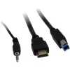 Switch KVM Inter-Tech IPC AS-22HUS 2 porte USB