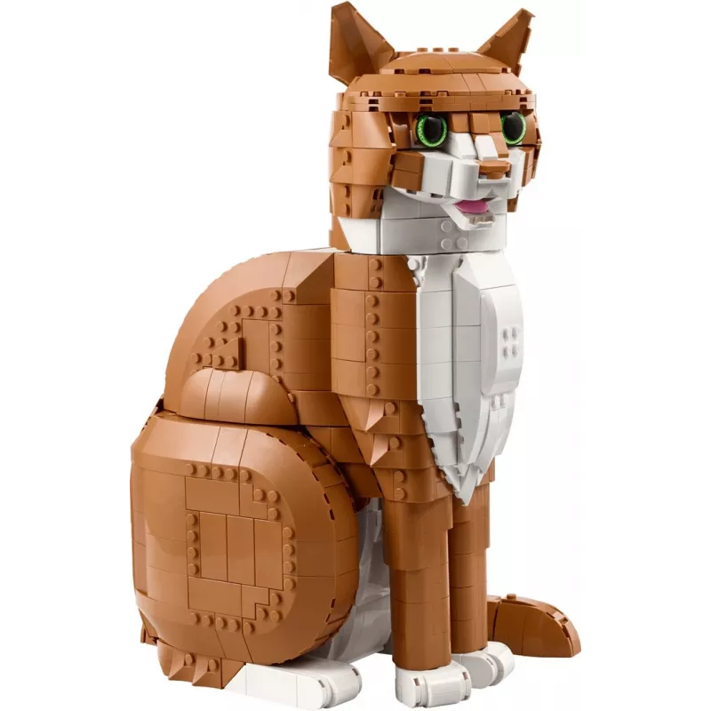 LEGO IDEAS 21376 Gatto arancione