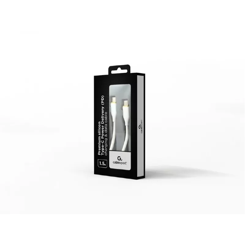 Cavo USB GEMBIRD CC-USB2S-CMCM-1.5M-W, 1,5 m