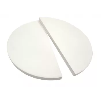 TunaBone pietra per pizza a mezzaluna 180mm per Kamado 22 pollici