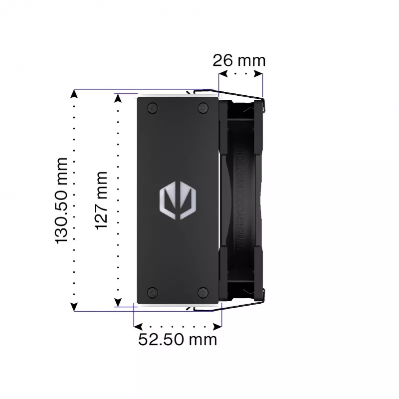 Endorfa Fera 5 nero ARGB dissipatore CPU