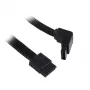 Cavo SATA III SilverStone 50 cm angolato / dritto - rivestito nero