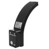 Applique MACLEAN MCE343 LED design moderno, lampada per facciate esterne, modello MCE343 B