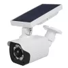 Telecamera di sorveglianza finta con pannello solare e luce LED SOL1800S CEE