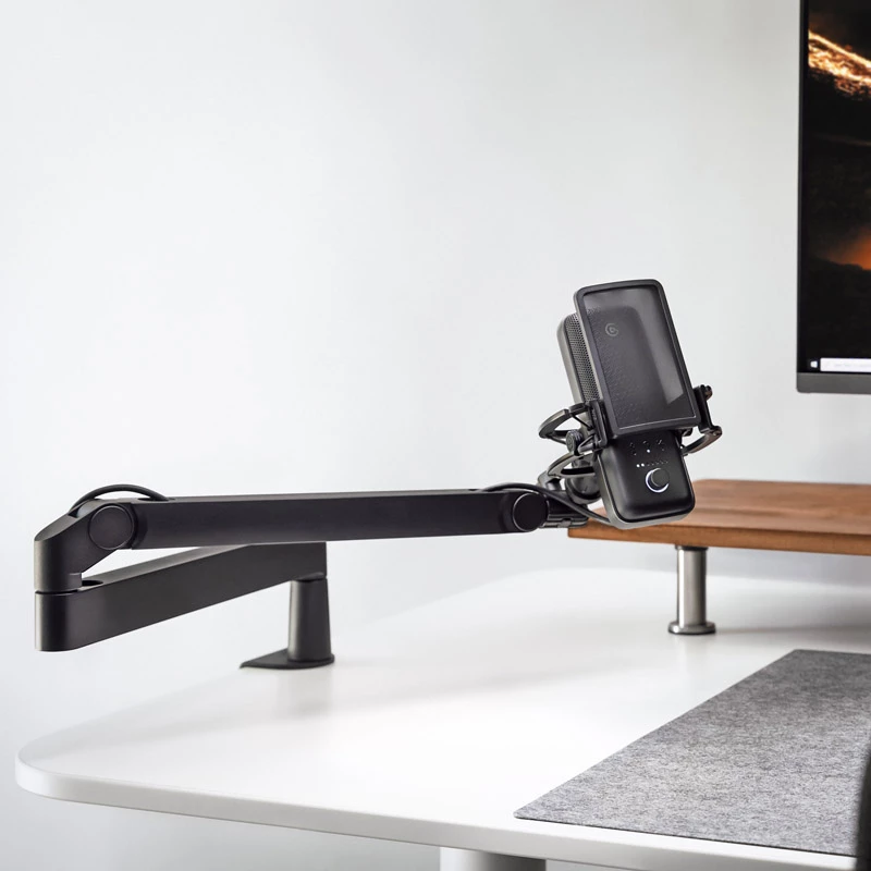 Asta per microfono da broadcast Elgato Wave Mic Arm LP montaggio da tavolo nero 1,69 kg