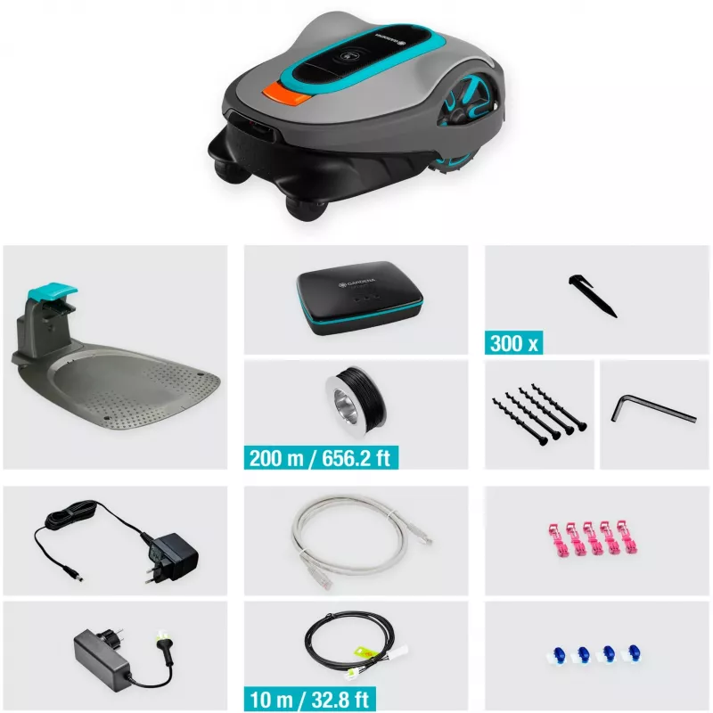 Robot tagliaerba Gardena smart SILENO life