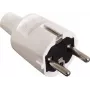 AS SCHWABE spina in PVC 16A, 250V versione robusta bianco (62221)