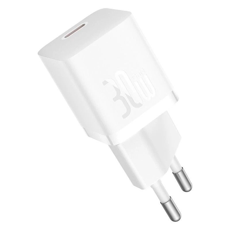 Caricabatterie da parete Baseus P10110902213-01 USB-C GaN5 mini 30W bianco