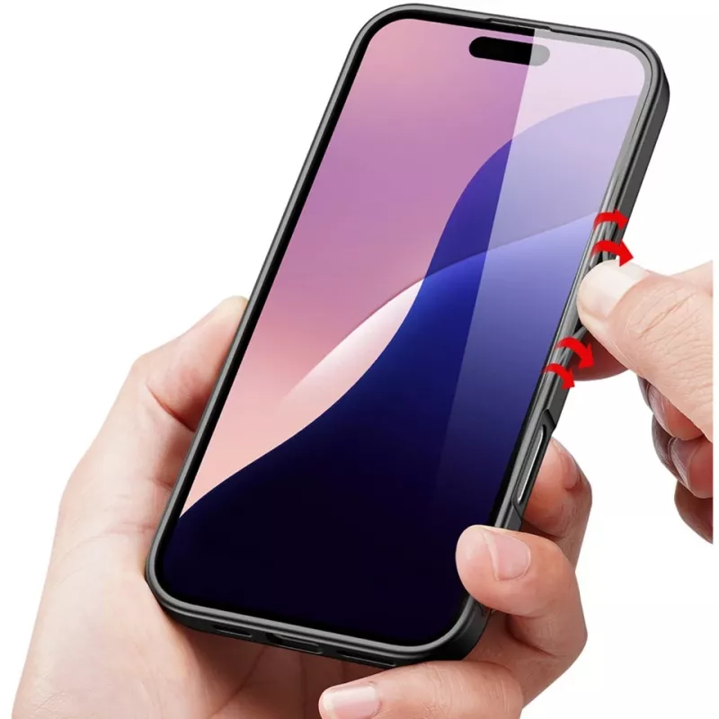 StyleShell Nylo, custodia per cellulare nero, iPhone 16 Pro Max