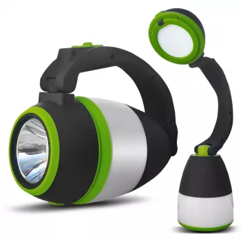 Lampada da campeggio LED ricaricabile MACLEAN MCE298 3W portatile, alimentazione USB, compatta
