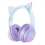 Headset Onikuma B90 cuffie gaming blu/viola