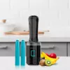 Cecotec Power Titanium 350 EasyGo frullatore a bicchiere, 350 W, 2 bicchieri da 600 ml, nero