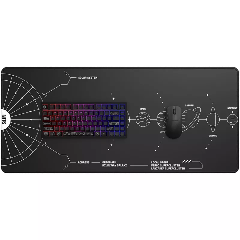 Tastiera gaming Dark Project ALU81A Terra Nova, ISO, nera
