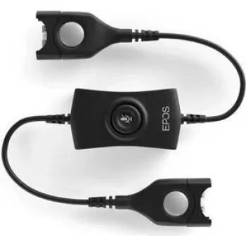 Disattivatore audio EPS EPOS AMS 01, nero, controllo di disattivazione audio inline