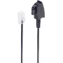 Cavo telefonico ShiverPeaks BS70002-1 1 m nero RJ-45 TAE (F)