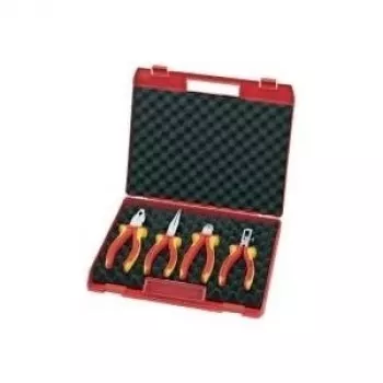 Knipex set di pinze in valigetta compatta 4 pz. VDE valigetta in plastica
