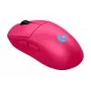 Logitech G PRO 2 - mouse - gaming - per destrorsi e mancini - ottico - 8 tasti - wireless, con filo - 2,4 GHz, USB - ricevitore USB Logitech LIGHTSPEED - rosa (910-007310)