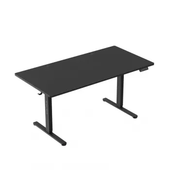 Scrivania gaming elettrica regolabile in altezza Mark Adler MA-Leader 7.6 nero — 160×80 cm, 72–118 cm, max 70 kg
