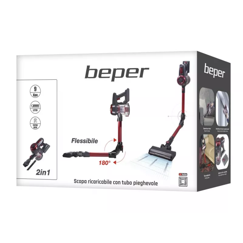 Aspirapolvere a bastone 2-in-1 Beper P202ASP100