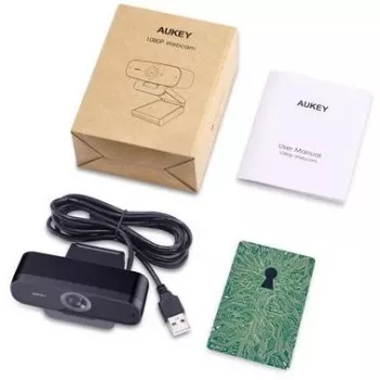 Webcam AUKEY Impression 2 MP 1920 x 1080 pixel USB nero