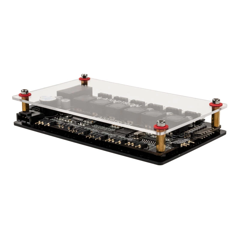 Lamptron CU135 Fan Controller + controller RGB con display, ARGB - nero