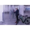 ABUS Touch 57/45 lucchetto biometrico 62575, sensore di impronte digitali, 45 mm, IP66/IP68, resistente alle intemperie, argento
