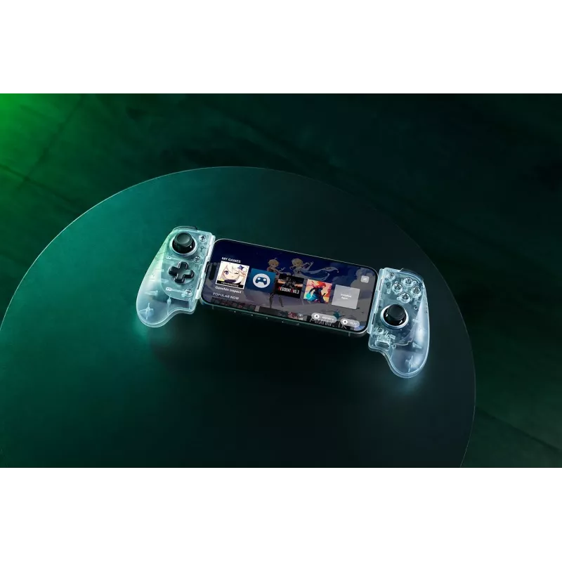 Razer Kishi V3 - Phantom White Ed. Gamepad USB analogico Android, iOS