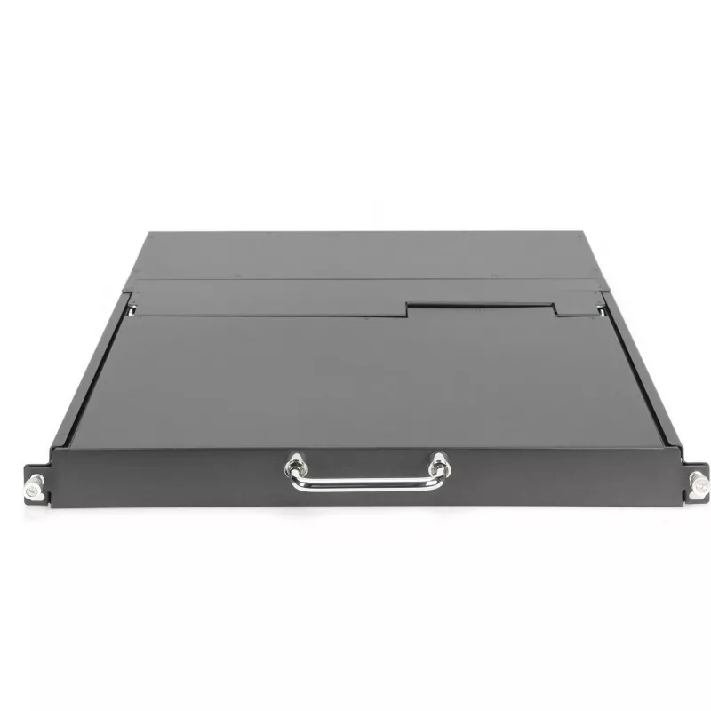 Console KVM Digitus 17 pollici HD LCD 16 porte HDMI tastiera tedesca