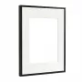 Cornice portafoto AURA Aspen tinta con passe-partout in carta