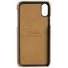 Cover Krusell Sunne 2 Card Cover iPhone XS Max 16,5 cm beige